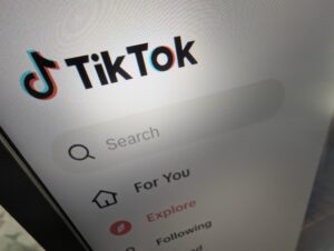 TikTok search bar